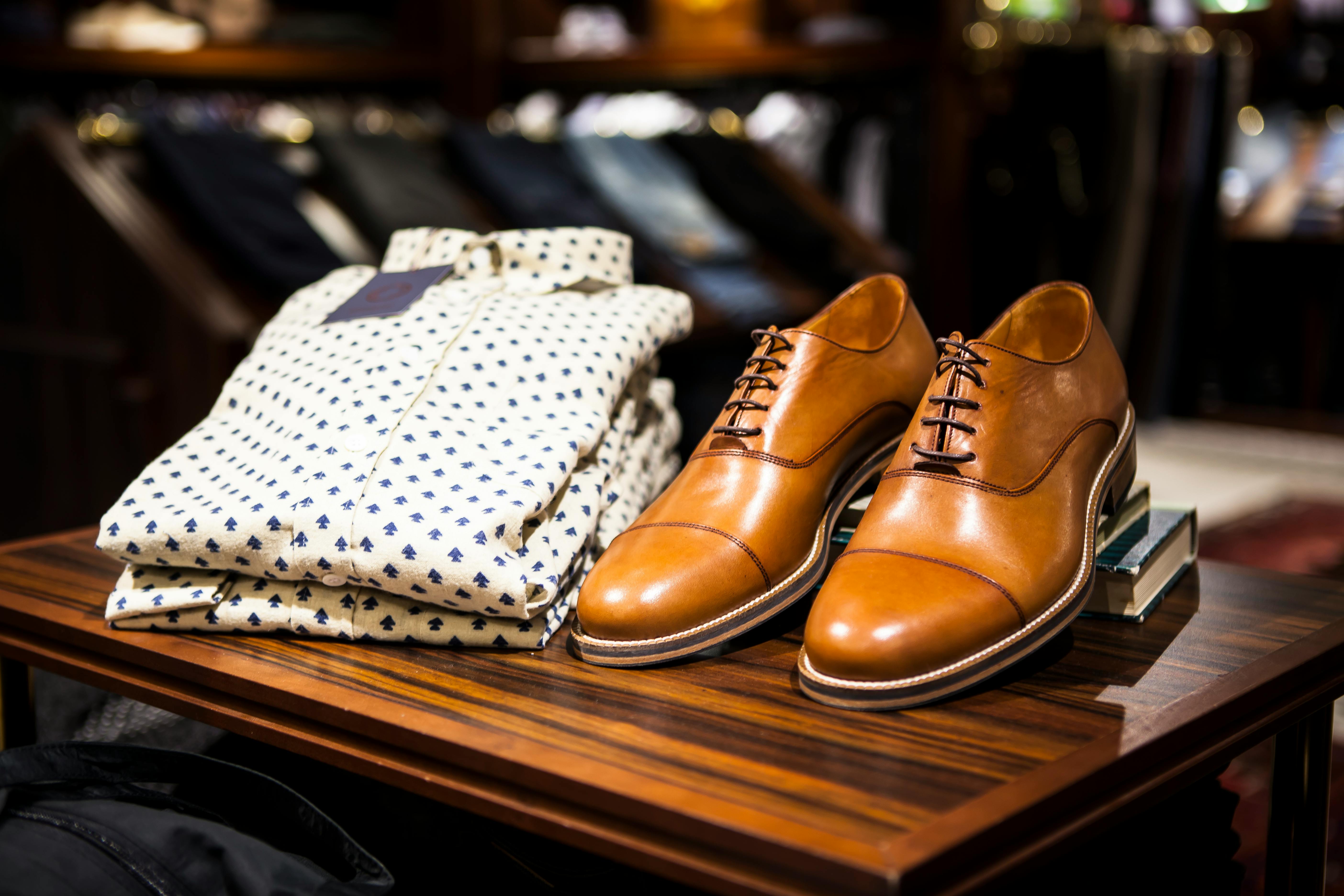 Shoe and shirt